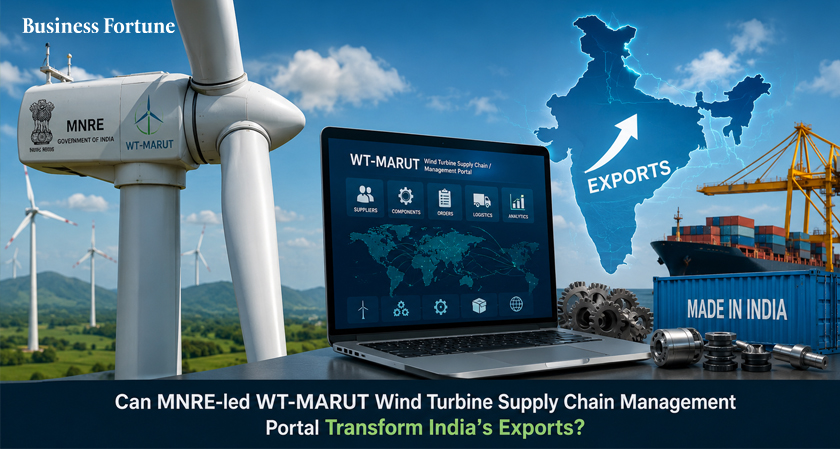  Can MNRE-led WT-MARUT Wind Turbine Supply Chain Management Portal Transform India's Exports? 